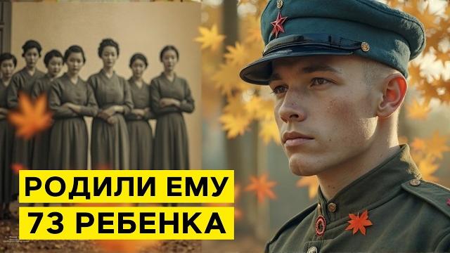 Советский солдат 19 лет жил с 9 пленными японками, которые родили ему 73 ребёнка. что с ними? ... Советский солдат 19 лет жил с 9 пленными японками, которые родили ему 73 ребёнка. что с ними? ...