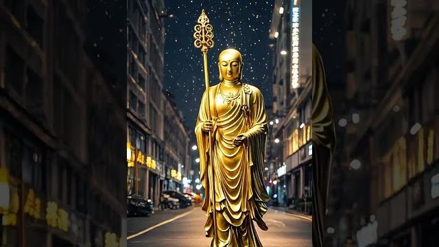 【行走的地藏王菩萨13】来念一声南无地藏王菩萨,消业灭罪。#佛教#地藏菩萨#南无地藏王菩萨 【行走的地藏王菩萨13】来念一声南无地藏王菩萨,消业灭罪。#佛教#地藏菩萨#南无地藏王菩萨