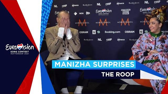 Manizha from russia surprises the roop from lithuania with her own version of discoteque Manizha from russia surprises the roop from lithuania with her own version of discoteque