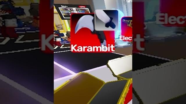 How to get karambit knife in roblox rivals How to get karambit knife in roblox rivals