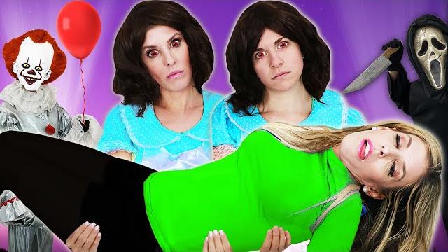 Surviving 24 hours in a giant haunted movie - rebecca zamolo Surviving 24 hours in a giant haunted movie - rebecca zamolo