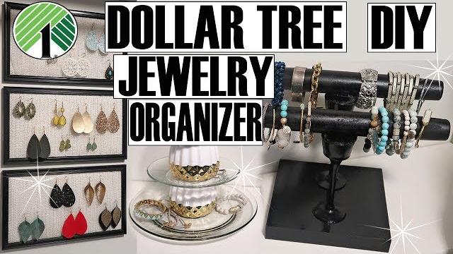 Dollar tree jewelry organizer diy Dollar tree jewelry organizer diy