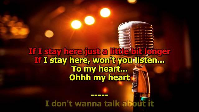 I don't want to talk about it - (hd karaoke) rod stewart I don't want to talk about it - (hd karaoke) rod stewart