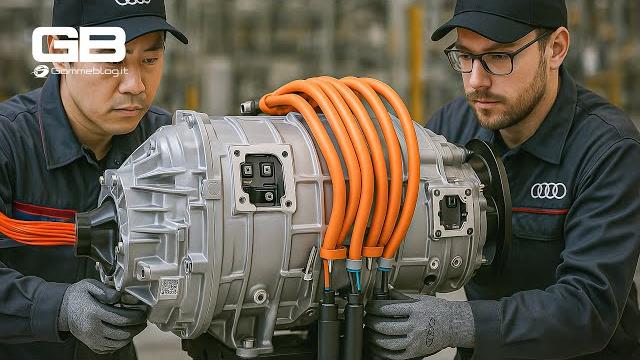 Audi's secret electric motor production will change everything Audi's secret electric motor production will change everything