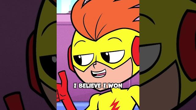 Robin races kid flash! | teen titans go! #shorts | @dckids Robin races kid flash! | teen titans go! #shorts | @dckids