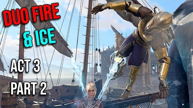 Bg3 duo honour but it's fire & ice - act 3 part 2 Bg3 duo honour but it's fire & ice - act 3 part 2
