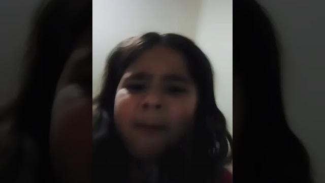 Minha menina fazendo video Minha menina fazendo video