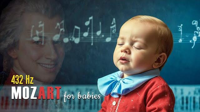 Mozart for babies in 432hz - classical music for better memory & cognitive skills Mozart for babies in 432hz - classical music for better memory & cognitive skills
