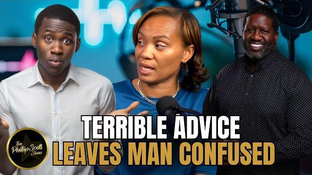 Woman gives terrible advice to a man that wanted to know why he wasn't appreciated by his wife Woman gives terrible advice to a man that wanted to know why he wasn't appreciated by his wife