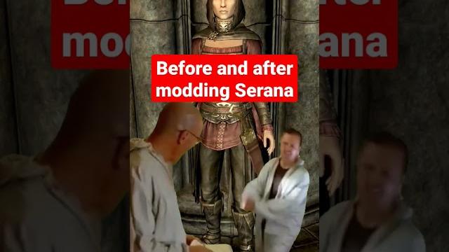 Have you modded serana before? #shorts #skyrim Have you modded serana before? #shorts #skyrim