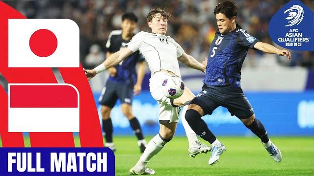 Japan vs. indonesia | full match | afc asian qualifiers™ road to 26 Japan vs. indonesia | full match | afc asian qualifiers™ road to 26