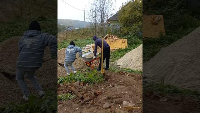 Бетонный пол в гараже Бетонный пол в гараже