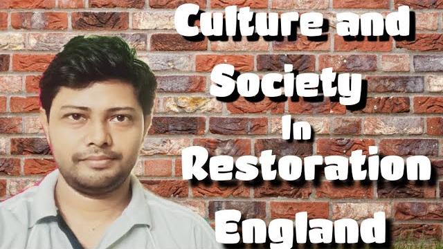 Restoration age: social picture Restoration age: social picture