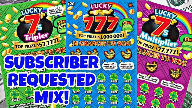 $300 mix of md lottery lucky 7's scratch off tickets #scratchers #scratchofftickets #lottery $300 mix of md lottery lucky 7's scratch off tickets #scratchers #scratchofftickets #lottery