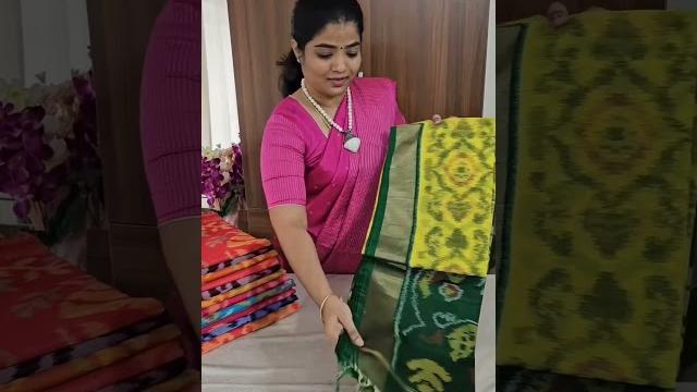 Pochampally ikkat silk cotton sarees | price - 3850/- | shop @ www.loomslegacy.com | 5% diwali off Pochampally ikkat silk cotton sarees | price - 3850/- | shop @ www.loomslegacy.com | 5% diwali off