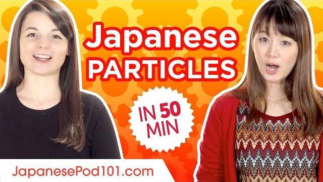 Learn all japanese particles in 1 hour - basic japanese grammar Learn all japanese particles in 1 hour - basic japanese grammar