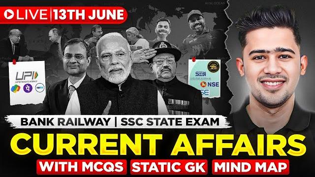 13th june 2025 | daily current affairs | for bank, insurance & ssc exams | kush pandey | yes officer 13th june 2025 | daily current affairs | for bank, insurance & ssc exams | kush pandey | yes officer