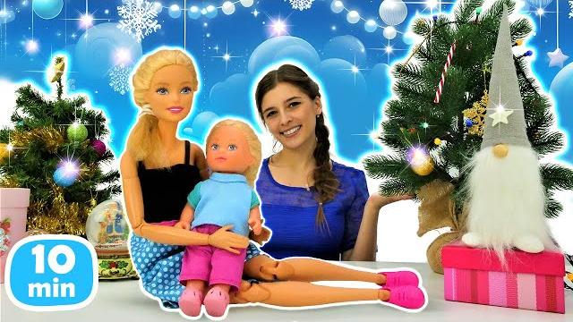 Барби ищет штеффи в новый год сборник видео для девочек про игры в куклы и детективов Барби ищет штеффи в новый год сборник видео для девочек про игры в куклы и детективов