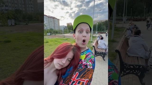 She fell on me right in the park #lifehack #funny She fell on me right in the park #lifehack #funny