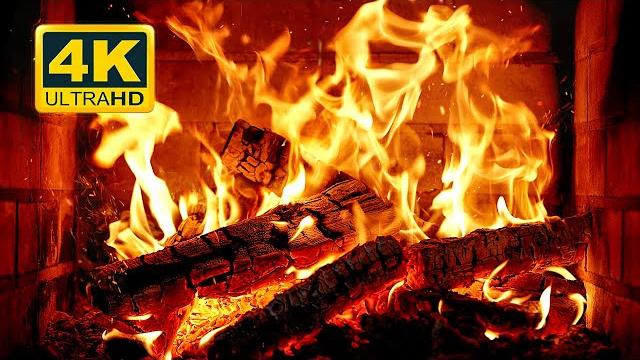 Cozy fireplace 4k (12 hours). fireplace with crackling fire sounds. crackling fireplace 4k Cozy fireplace 4k (12 hours). fireplace with crackling fire sounds. crackling fireplace 4k