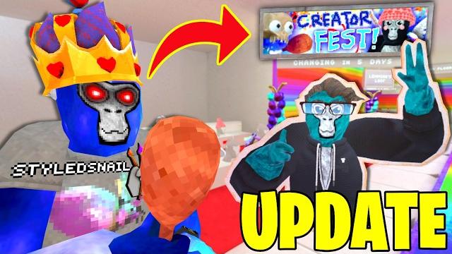 New gorilla tag creator fest update (og flashback) New gorilla tag creator fest update (og flashback)