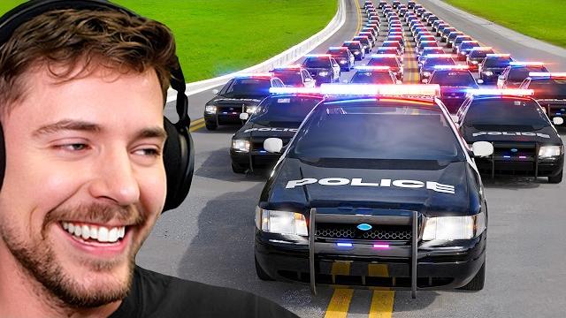 Escape 50 cops, win $100,000 Escape 50 cops, win $100,000