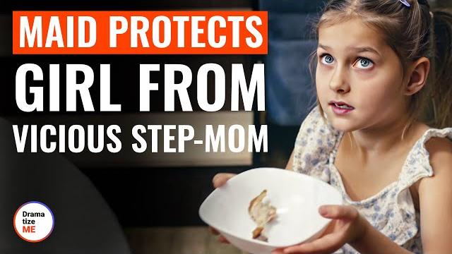 Maid protects girl from vicious step-mom | @dramatizeme Maid protects girl from vicious step-mom | @dramatizeme