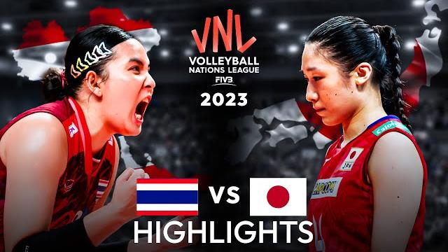 Legendary match | thailand vs japan | women's vnl 2023 Legendary match | thailand vs japan | women's vnl 2023