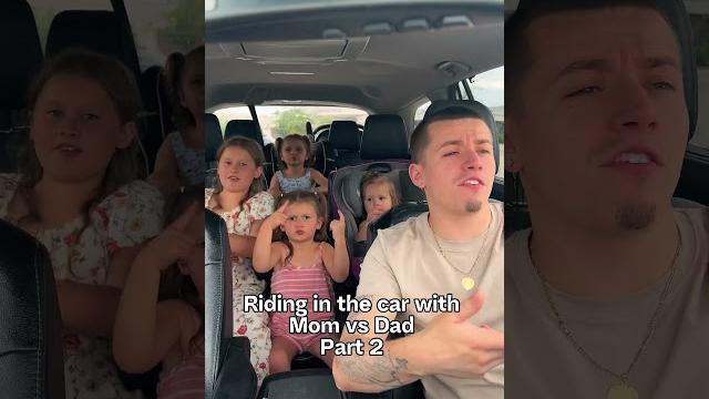 Mom vs dad car rides part 2 Mom vs dad car rides part 2