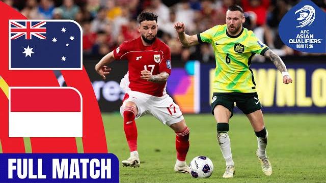 Australia vs. indonesia | full match | afc asian qualifiers ™ road to 26 Australia vs. indonesia | full match | afc asian qualifiers ™ road to 26