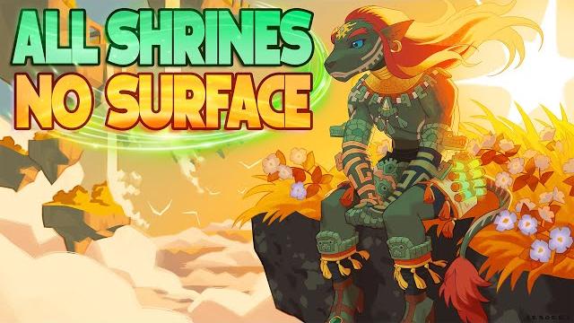 I completed all 152 shrines without touching the surface I completed all 152 shrines without touching the surface