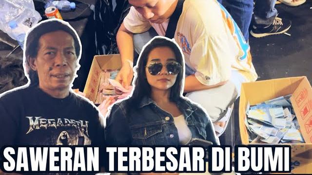 Rekor saweran terbanyak di bumi new monata di binuang Rekor saweran terbanyak di bumi new monata di binuang