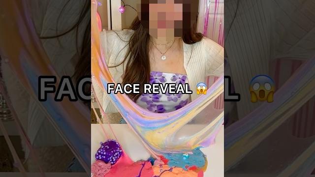 My face reveal.. *satisfying slime asmr* My face reveal.. *satisfying slime asmr*