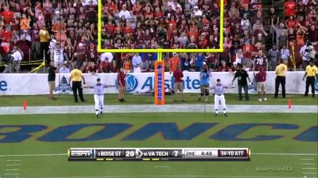 #3 boise state broncos at #10 virginia tech hokies - 2010 #3 boise state broncos at #10 virginia tech hokies - 2010