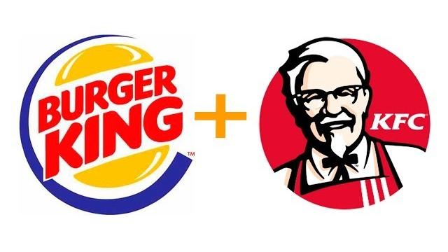 Купил много еды в kfc и burger king Купил много еды в kfc и burger king