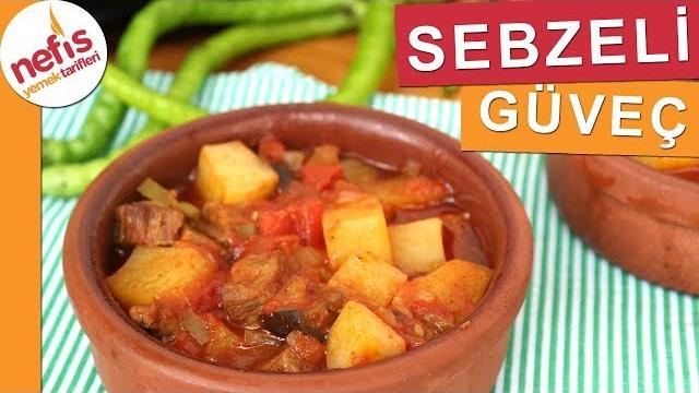 Lezzetli̇ sebzeli etli güveç yemeği - nefis yemek tarifleri Lezzetli̇ sebzeli etli güveç yemeği - nefis yemek tarifleri