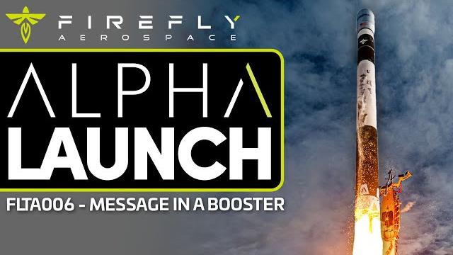 Alpha flta006 "message in a booster" Alpha flta006 "message in a booster"