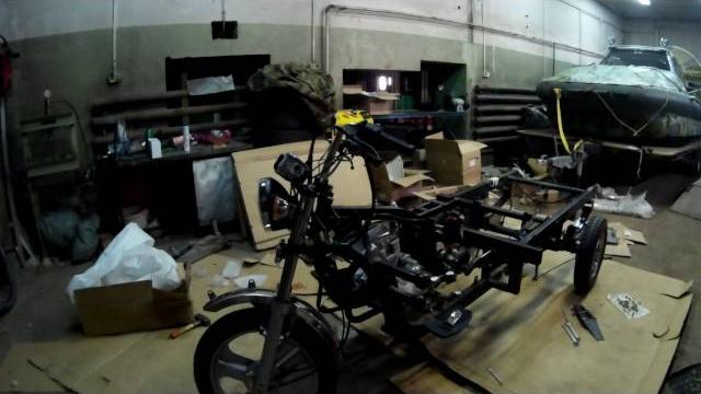 Сборка трицикла lifan 200 Сборка трицикла lifan 200