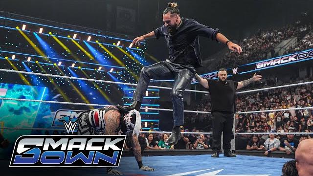Seth rollins, bron breakker and bronson reed destroy penta and andrade: smackdown, june 6, 2025 Seth rollins, bron breakker and bronson reed destroy penta and andrade: smackdown, june 6, 2025