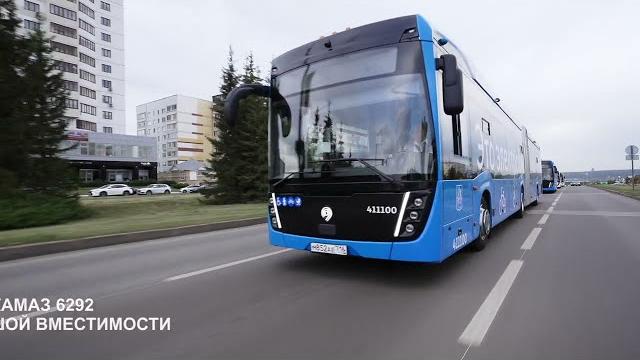 Автобусы и электробусы камаз | презентационный ролик Автобусы и электробусы камаз | презентационный ролик