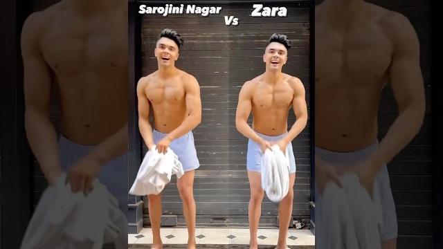 Sarojini nagar vs zara️#fashion #mensfashion #zara #sarojininagar #menswear #style #styling  Sarojini nagar vs zara️#fashion #mensfashion #zara #sarojininagar #menswear #style #styling 