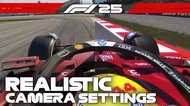 F1 25 realistic camera settings F1 25 realistic camera settings