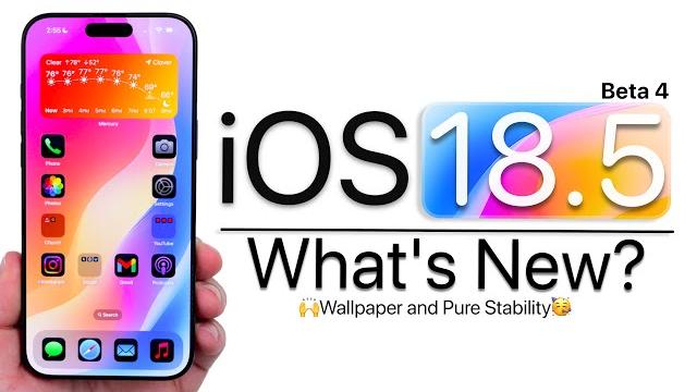 Ios 18.5 beta 4 is out! - what's new? Ios 18.5 beta 4 is out! - what's new?