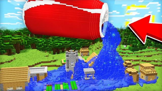 Кто затопил нашу деревню жителей в майнкрафт | компот minecraft Кто затопил нашу деревню жителей в майнкрафт | компот minecraft