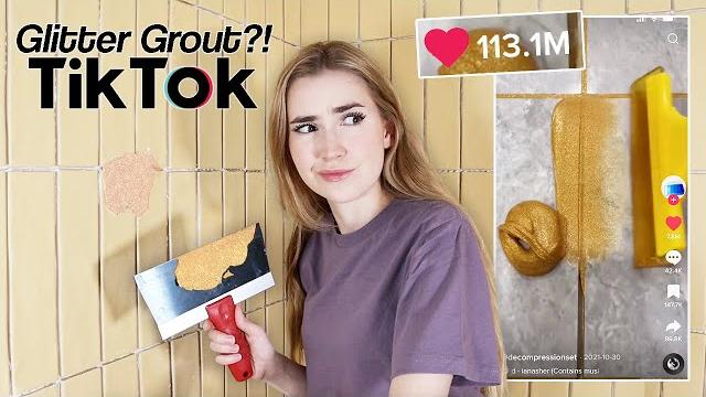 Testing viral tiktok renovation products! *glitter grout, giant paint roller & more* Testing viral tiktok renovation products! *glitter grout, giant paint roller & more*