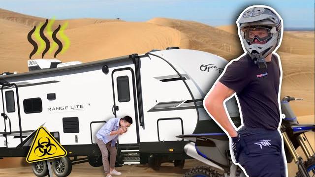 Taking a dump in people’s trailer prank Taking a dump in people’s trailer prank