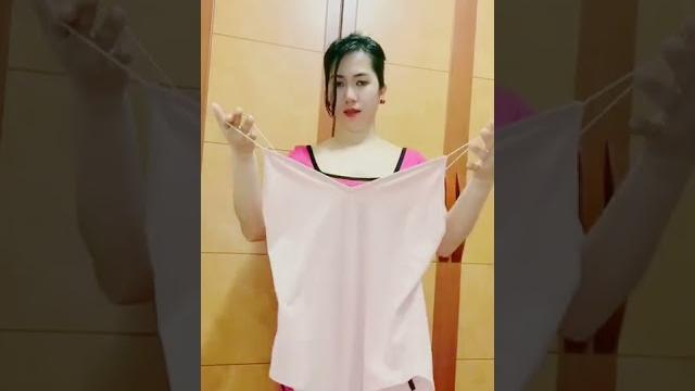 Tutorial pake tank top #shorts Tutorial pake tank top #shorts