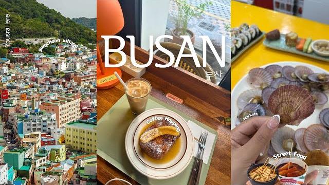 Alone in busan travel vlog | eating & exploring: cafés, beaches, local markets, gamcheon village Alone in busan travel vlog | eating & exploring: cafés, beaches, local markets, gamcheon village
