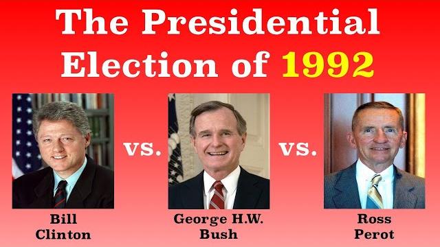 The american presidential election of 1992 The american presidential election of 1992