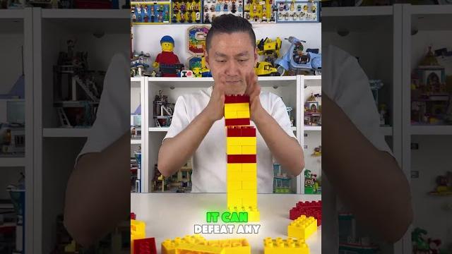 Dad built an ultraman with lego. #funny Dad built an ultraman with lego. #funny